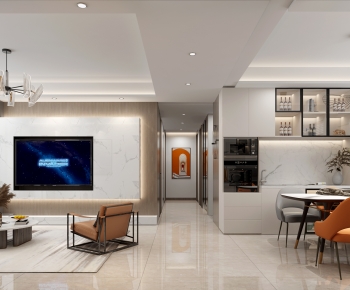 Modern A Living Room-ID:632267952