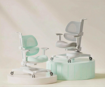 Modern Computer Desk And Chair-ID:995162963