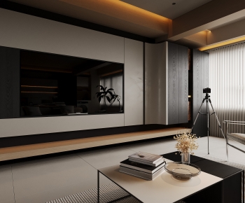 Modern A Living Room-ID:407974966