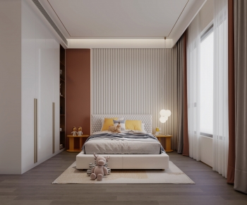 Modern Bedroom-ID:347018962