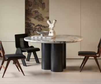 Modern Dining Table And Chairs-ID:956355099