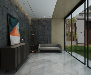 Modern Hallway-ID:665290472