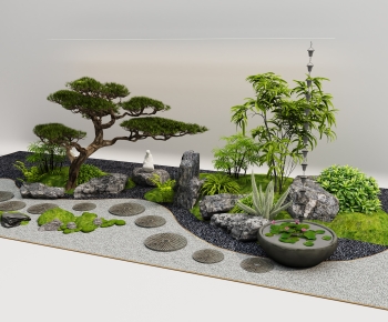 New Chinese Style Plant Landscaping-ID:114413027