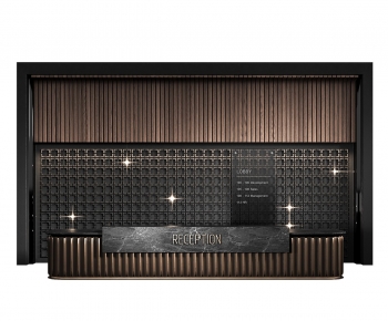 Modern Reception Desk-ID:936407094