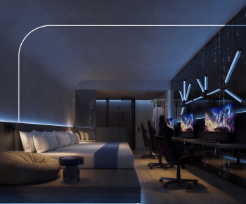Modern Guest Room-ID:612483025