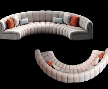 Modern Curved Sofa-ID:987617972