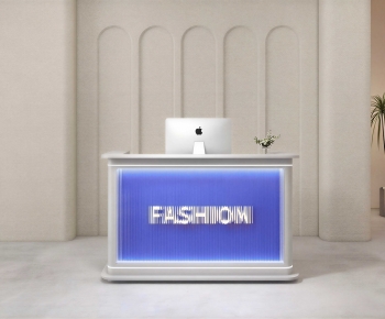 Modern Reception Desk-ID:852990218