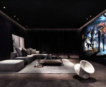 Modern Audiovisual Room-ID:285856962