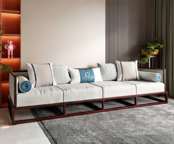 New Chinese Style Multi Person Sofa-ID:398025045