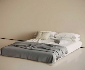 Modern Double Bed-ID:685044055