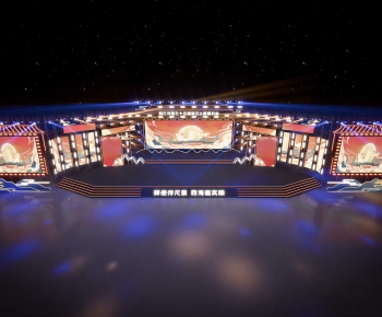 New Chinese Style Stage Performance-ID:740127091