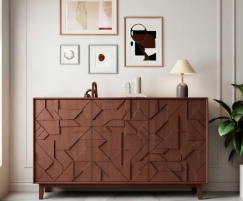 Modern Entrance Cabinet-ID:744375948