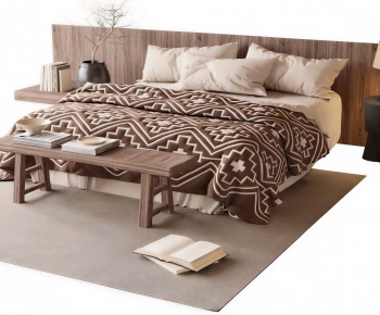 Modern Double Bed-ID:231061096