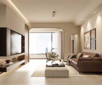 Modern A Living Room-ID:168593887