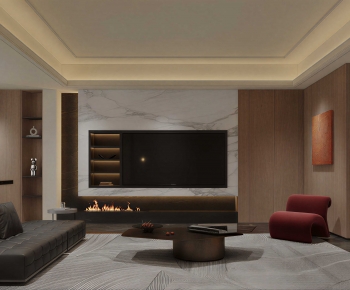 Modern A Living Room-ID:512521984