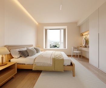 Japanese Style Bedroom-ID:969810565