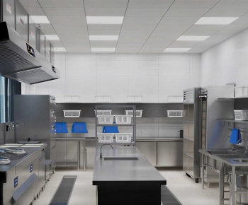 Modern Central Kitchen-ID:736360074
