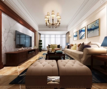 Modern A Living Room-ID:951752905