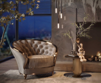 Modern Single Sofa-ID:838434933
