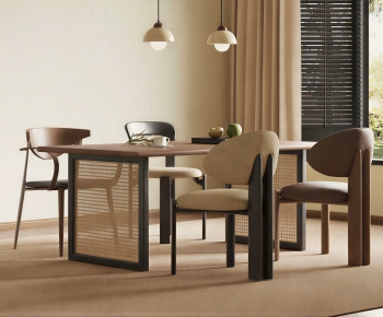 Modern Dining Table And Chairs-ID:923352001