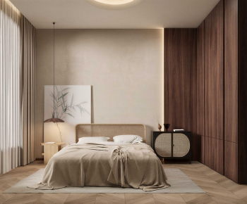 New Chinese Style Bedroom-ID:102129027