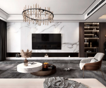 Modern A Living Room-ID:784077882