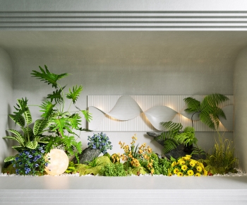 Modern Plant Landscaping-ID:808648116