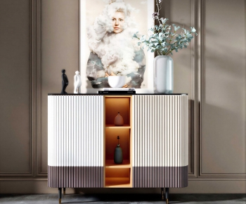 Modern Entrance Cabinet-ID:545078042