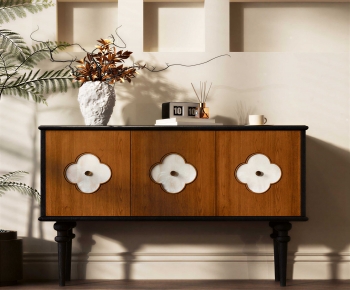 French Style Entrance Cabinet-ID:656732084