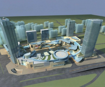 Modern Architectural Bird's-eye View Planning-ID:114365104