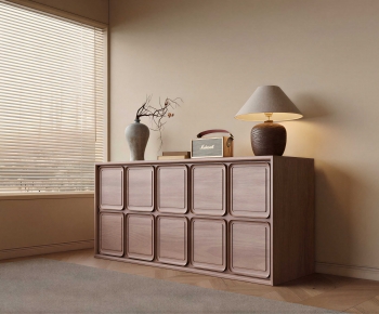 Wabi-sabi Style Side Cabinet-ID:577779051