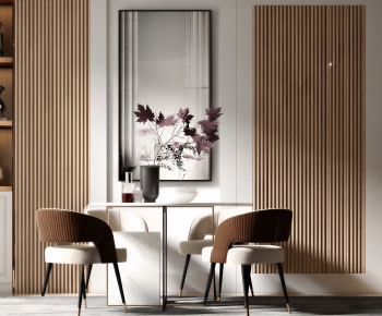 Modern Dining Table And Chairs-ID:485865127