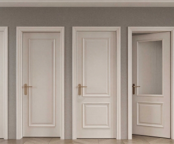 Simple European Style Single Door-ID:428900965
