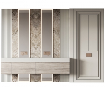 Modern Bathroom Cabinet-ID:762933026