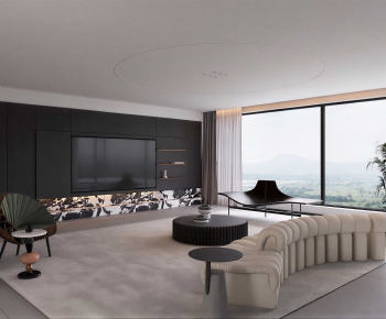 Modern A Living Room-ID:791174894