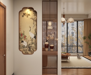 New Chinese Style Hallway-ID:289360051