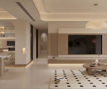 Modern A Living Room-ID:104943044