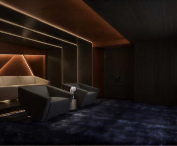 Modern Audiovisual Room-ID:109200566