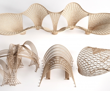 Modern Building Component-ID:544378044