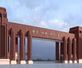 Modern Facade Element-ID:414789923