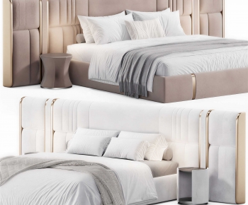 Modern Double Bed-ID:400203946