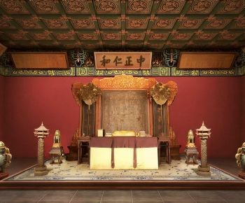 Chinese Style Ancient Architectural Buildings-ID:677627098