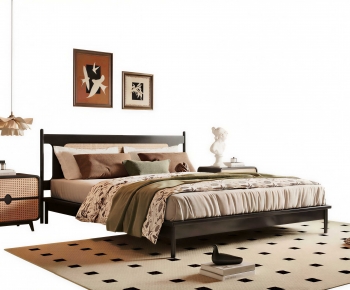 French Style Double Bed-ID:435359956