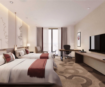 New Chinese Style Guest Room-ID:150378943