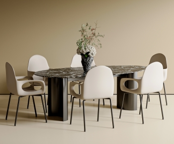 Modern Dining Table And Chairs-ID:354043018