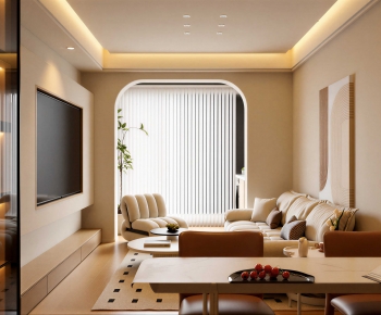 Modern A Living Room-ID:419334895