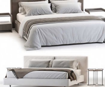 Modern Double Bed-ID:829706911