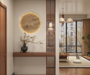 New Chinese Style Hallway-ID:915280107
