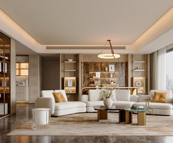 Modern A Living Room-ID:721457969