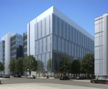 Modern Appearance Of Commercial Building-ID:486412053